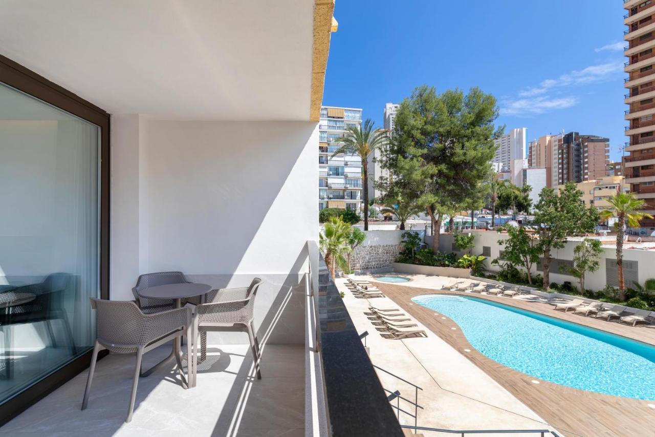 Halley Hotel & Apartments Affiliated By Melia Benidorm Bagian luar foto