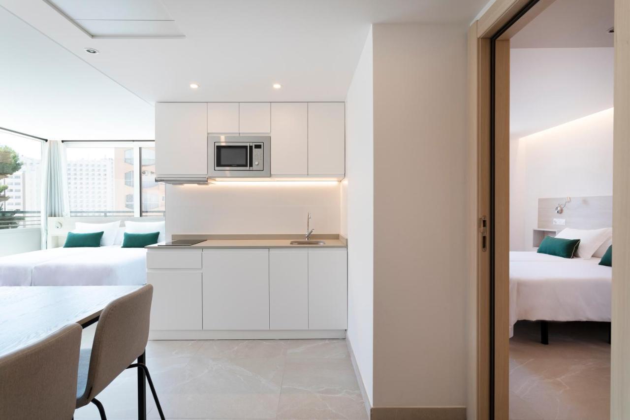 Halley Hotel & Apartments Affiliated By Melia Benidorm Bagian luar foto